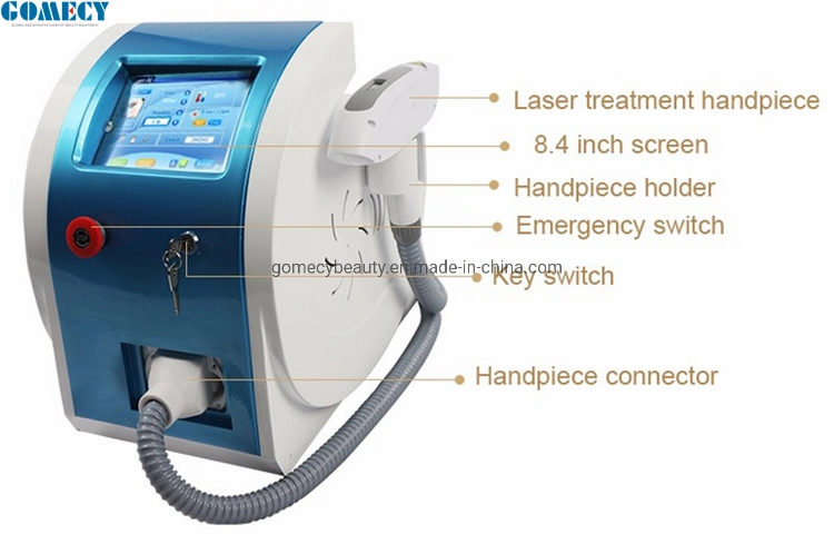 Ultra Picolris Picogen Technology Tattoo Removal Machine Rosacea Removal ND: YAG Solid Laser