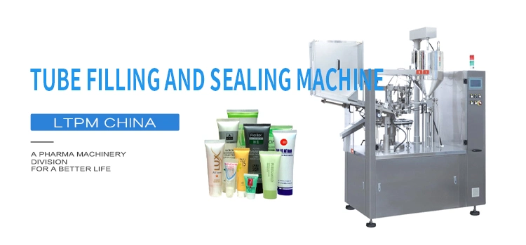 Automatic Face Cream Soft Tube Filler and Sealer Toothpaste Tube Filling and Sealing Machine