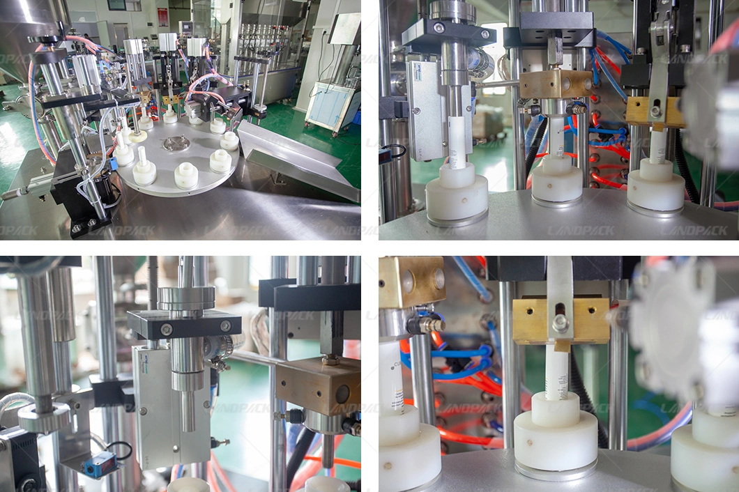 Landpack Lff-Zw-00 Hair Conditioner Ointment Glue Tube Filling and Sealing Machine