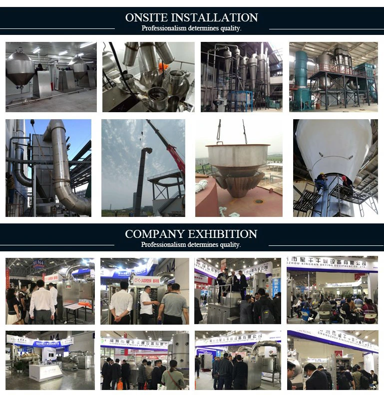 Spray Dryer Vegetable/Fruit Conveyor Belt/Spray/Vacuum/Flash/Paddle/Plate/Tray/Scrape/Rotary Drum/Air Stream/Vibrating/Fluid Bed Drying Equipment for PAC