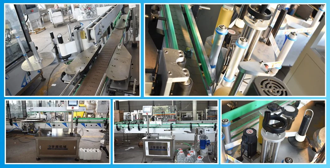 Linear Automatic Bottle Sticker Label Labelling Machinery for Sale