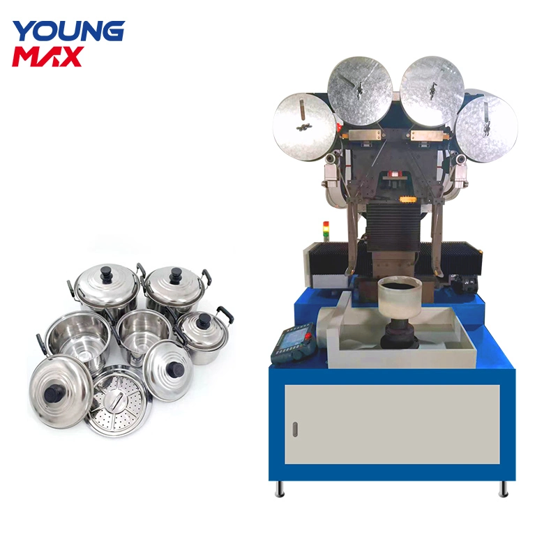 Pans and Pot Stainless Steel Aluminum Metal Polishing Machine