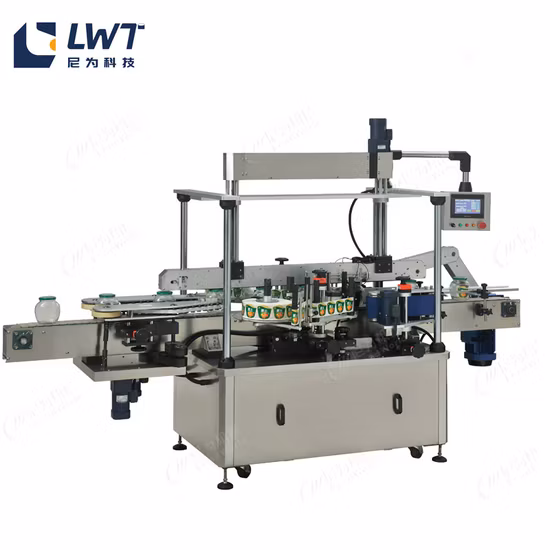 Automatic Double Side Flat Bottle Labelling and Label Application Machine